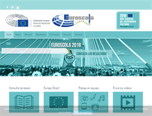 Tablet Screenshot of euro-scola.com
